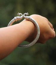 Antique Peacock Head Bangles