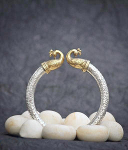 Antique Peacock Head Bangles